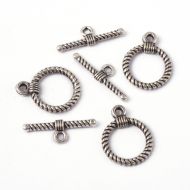 Antique Silver Clasps
