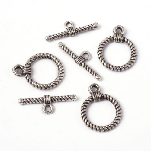 Antique Silver Clasps