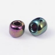 0/6 Seed Bead Frosted - Prussian Blue