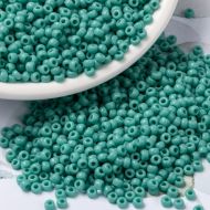 MIYUKI Round Rocailles Beads - 8/0 -Opaque Turquoise Green