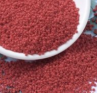 MIYUKI Round Rocailles Beads - 11/0 - Opaque Red