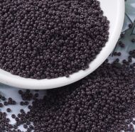 MIYUKI Round Rocailles Beads - 11/0 - Opaque Chocolate
