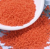 MIYUKI Round Rocailles Beads - 11/0 - Opaque Orange