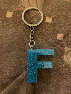Keychain - F - Alphabet